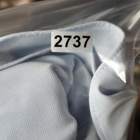 Lane Bryant Blouse Womens Plus Size Blue V Neck Bell Sleeve - Picture 9 of 9